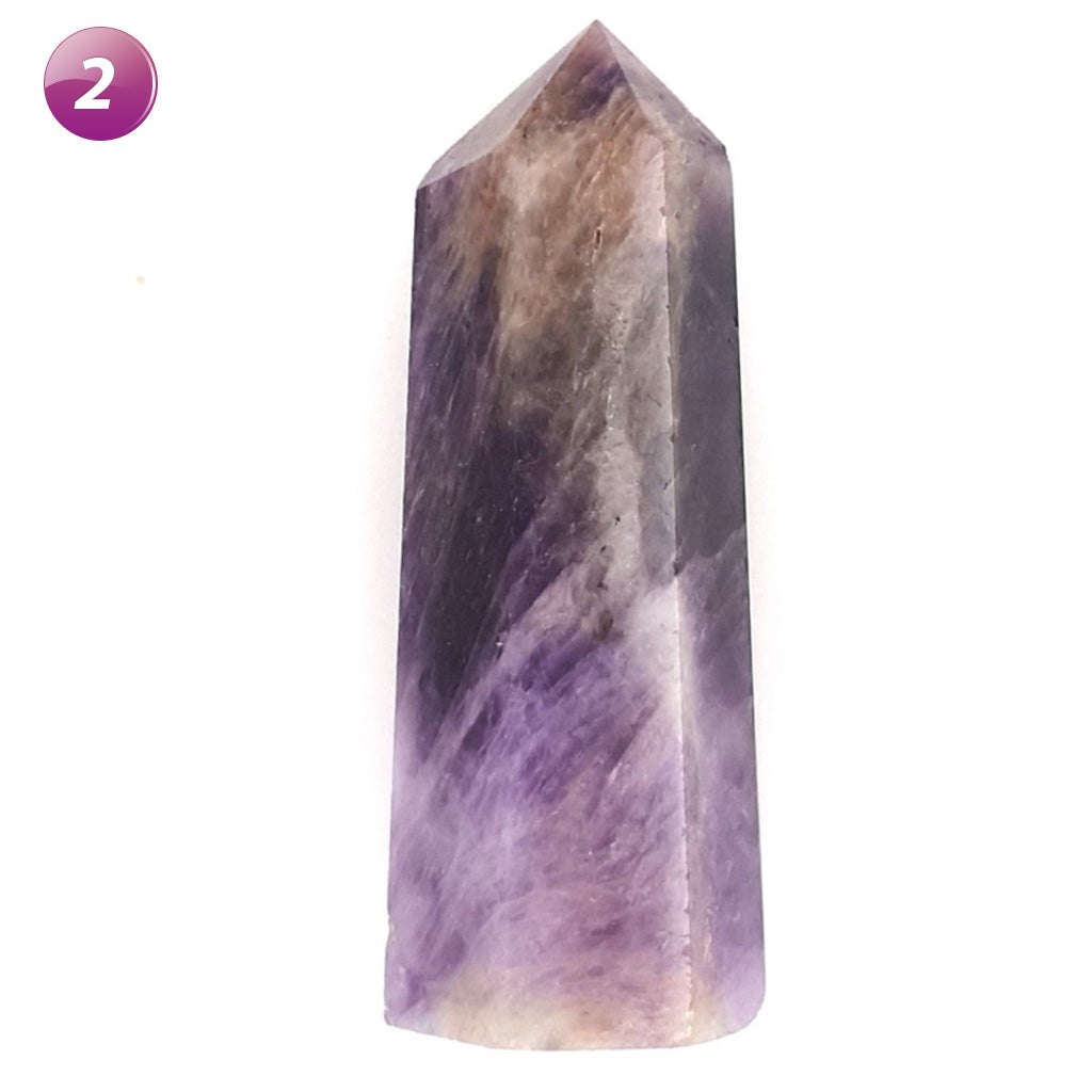 Amethyst Crystal Point Healing Wands for Reiki