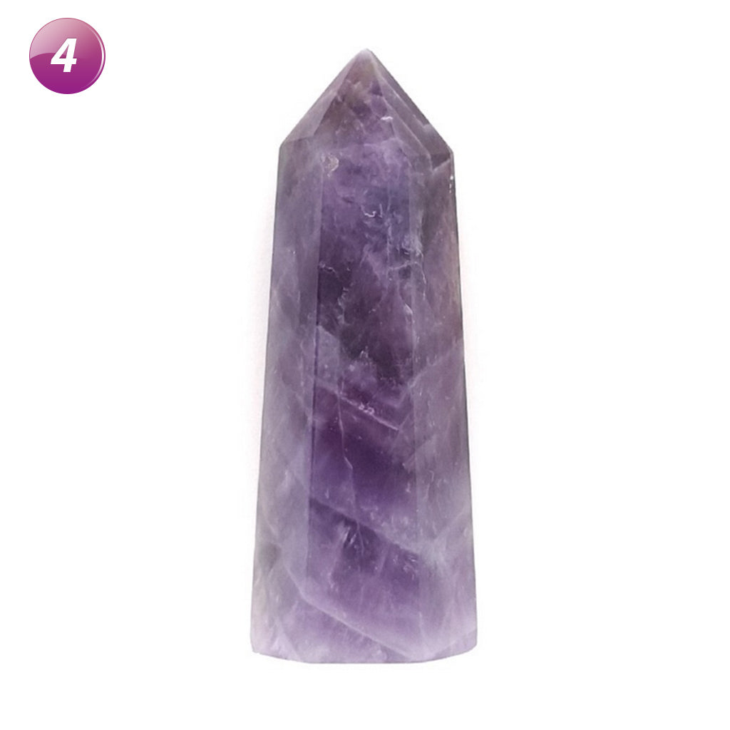 Amethyst Crystal Point Healing Wands for Reiki