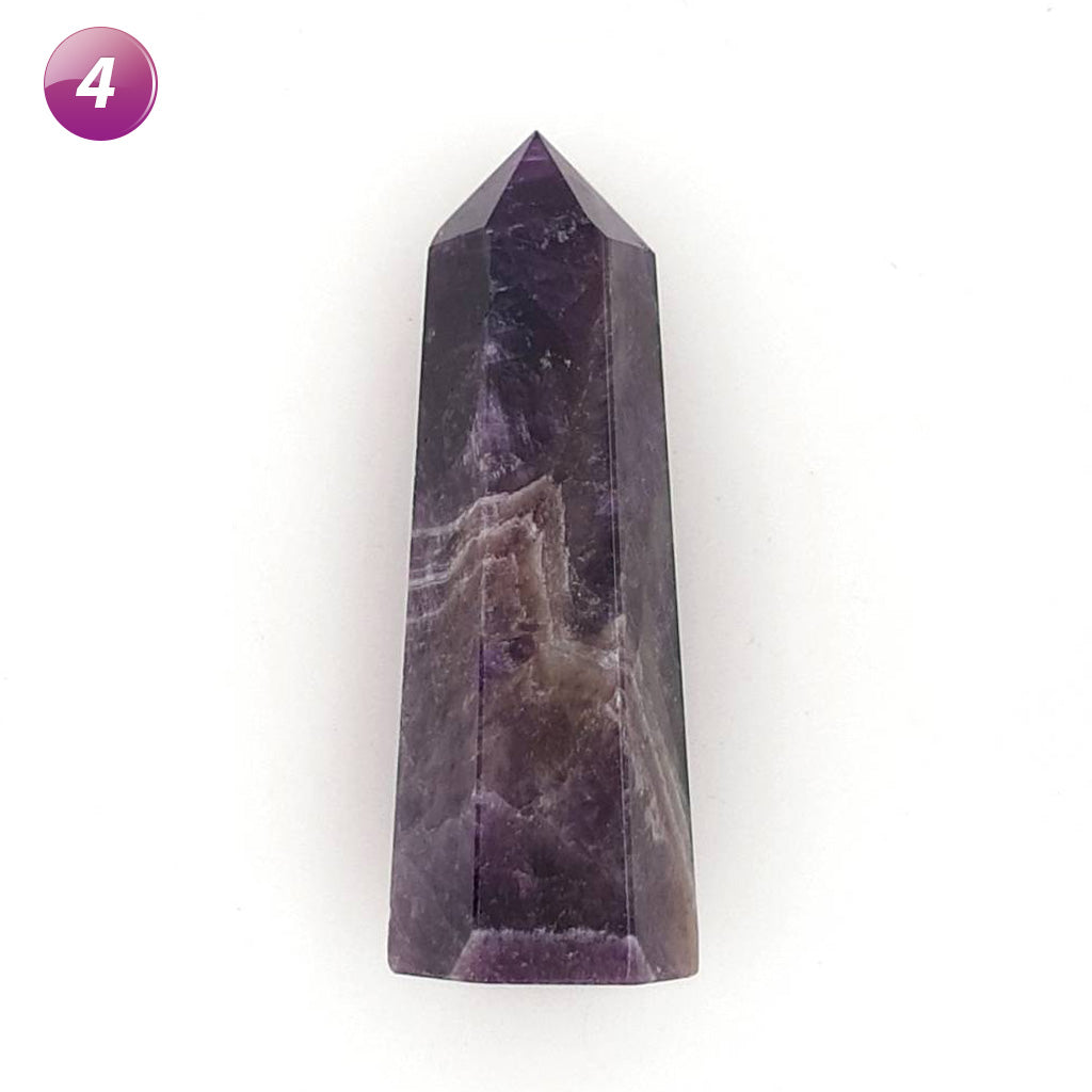 Amethyst Crystal Point Healing Wands for Reiki