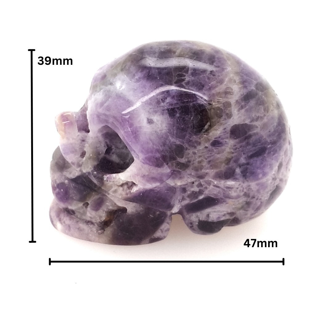 amethyst crystal skull