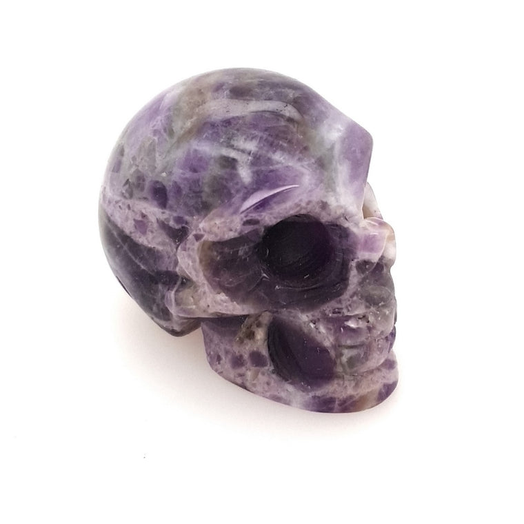 amethyst crystal skull