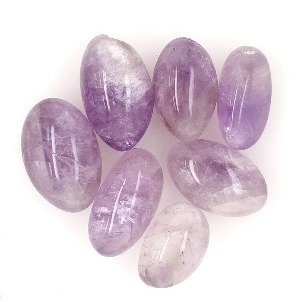 amethyst tumbled stones for energy healing reiki