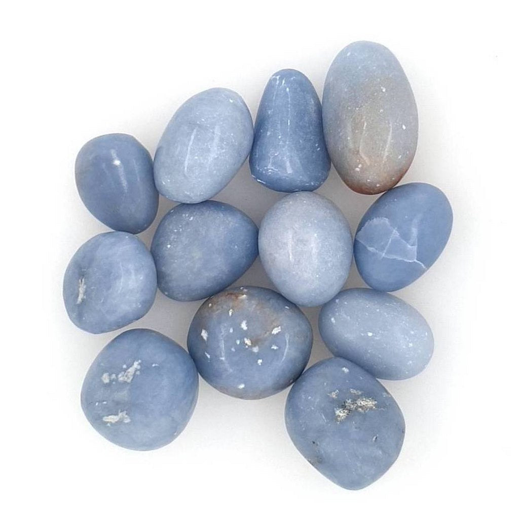 angelite tumble stones