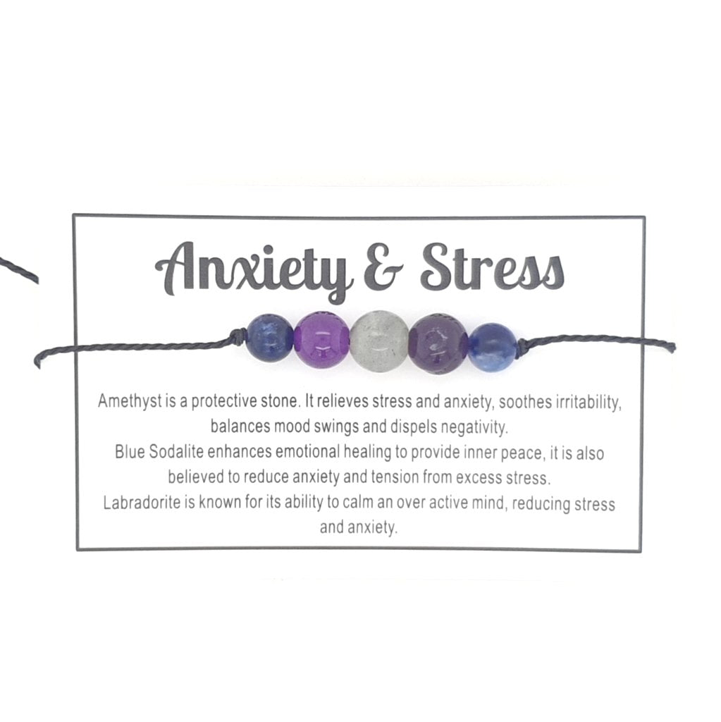 anxiety & stress relief bracelet