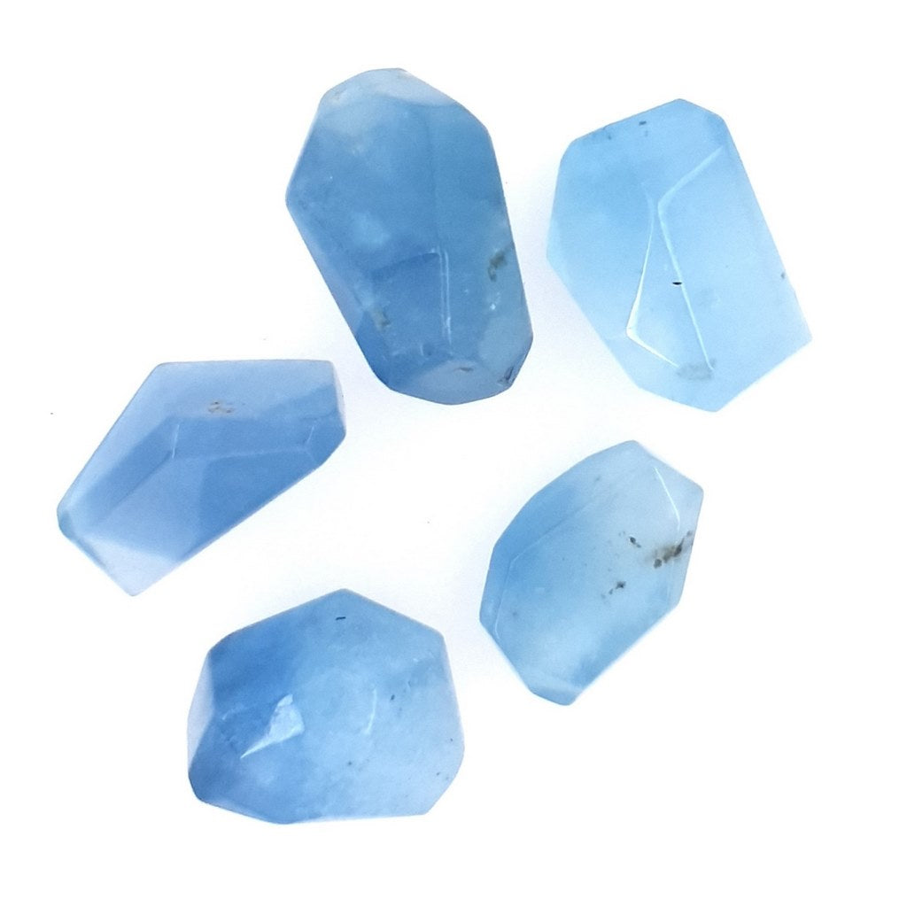 aquamarine polished pieces