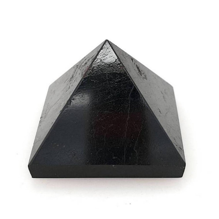 black tourmaline crystal pyramid