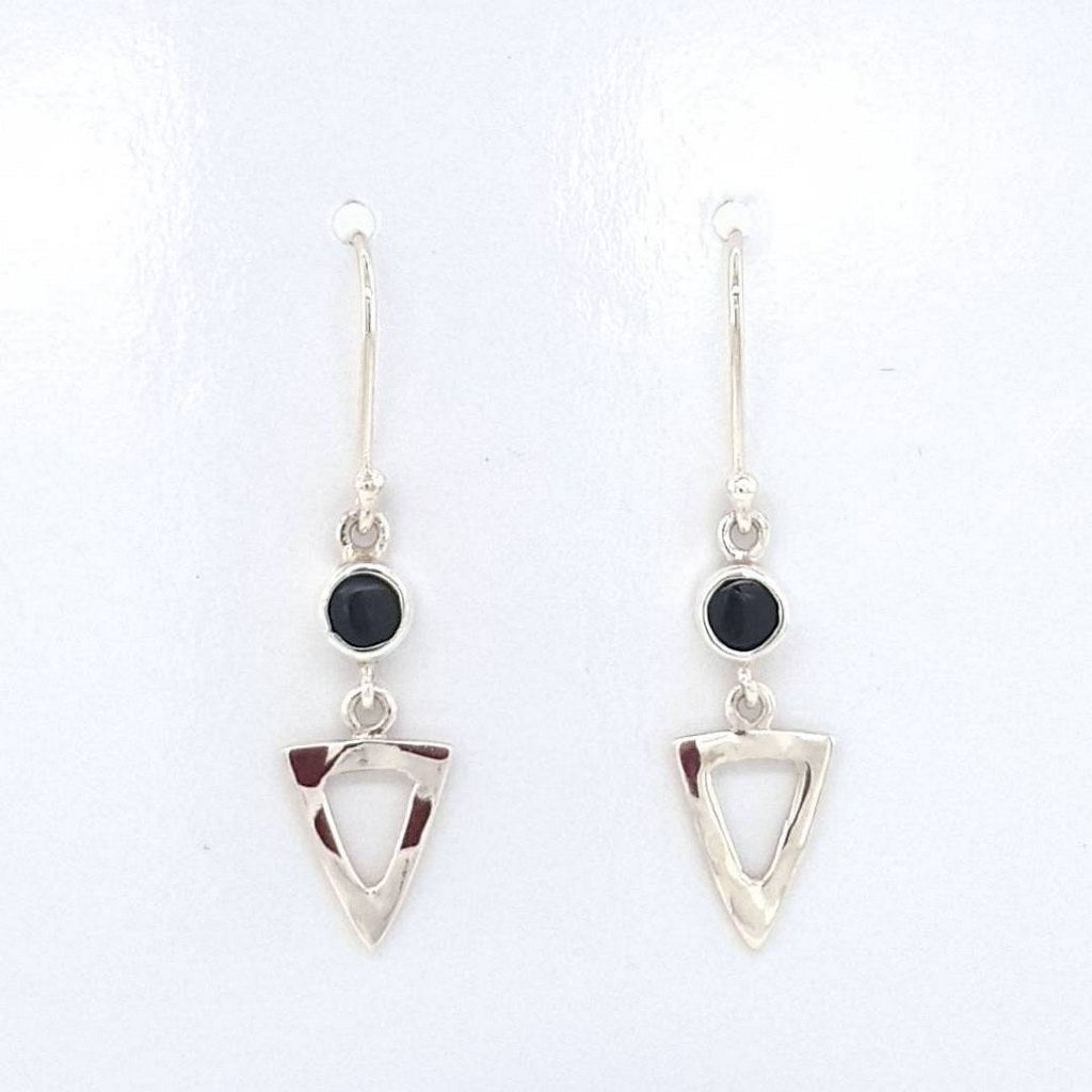 black tourmaline earrings