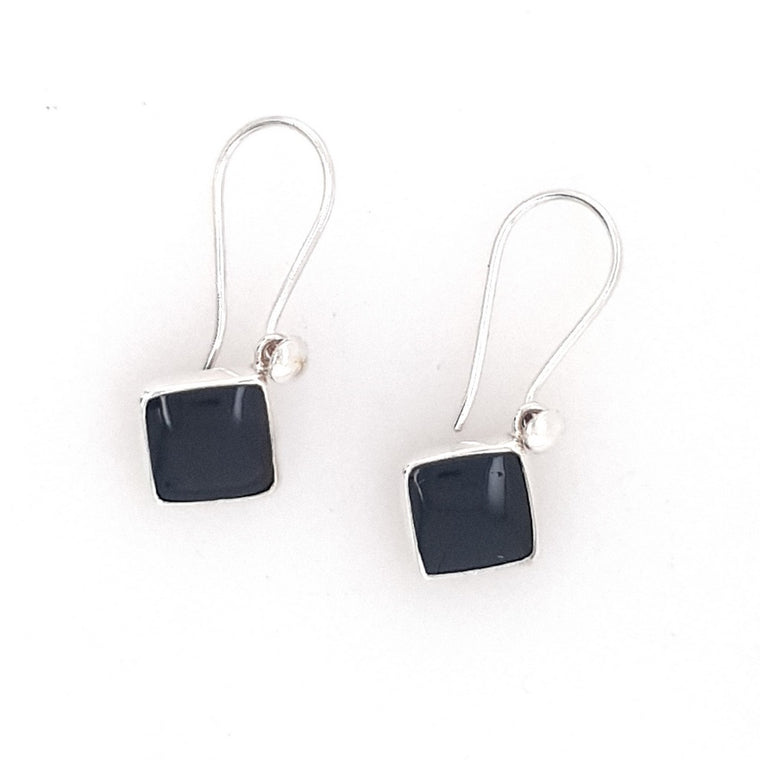 black tourmaline earrings