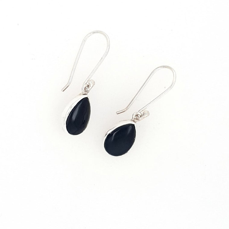 black tourmaline earrings