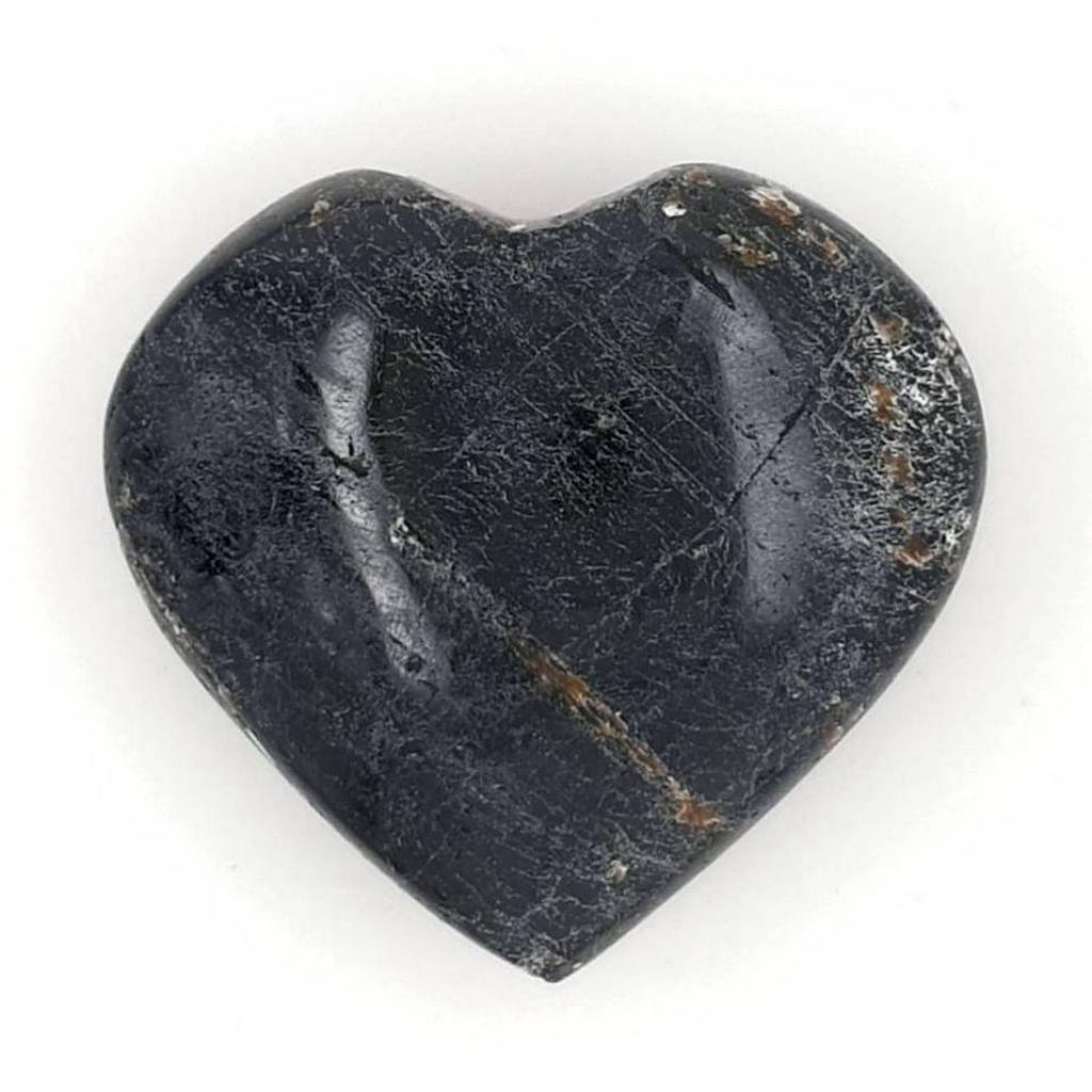black tourmaline hearts