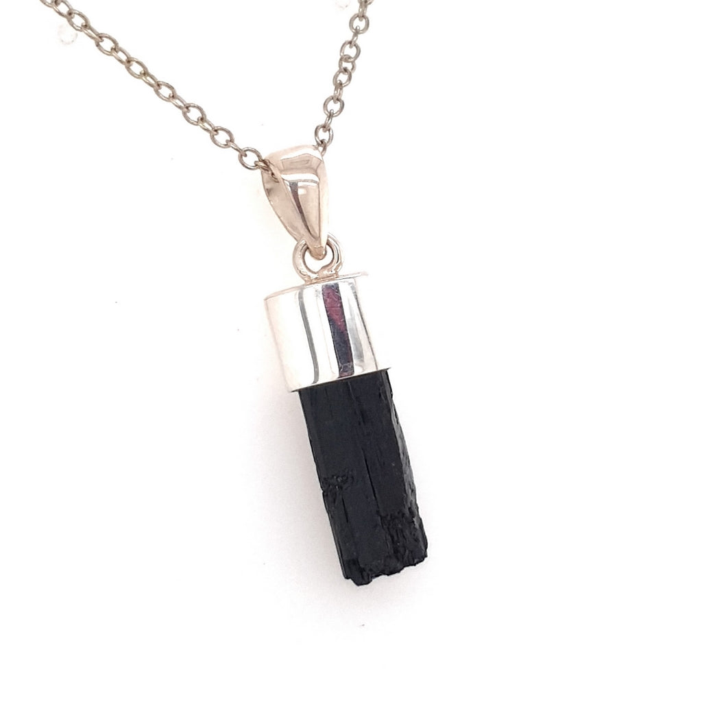 black tourmaline natural pendant