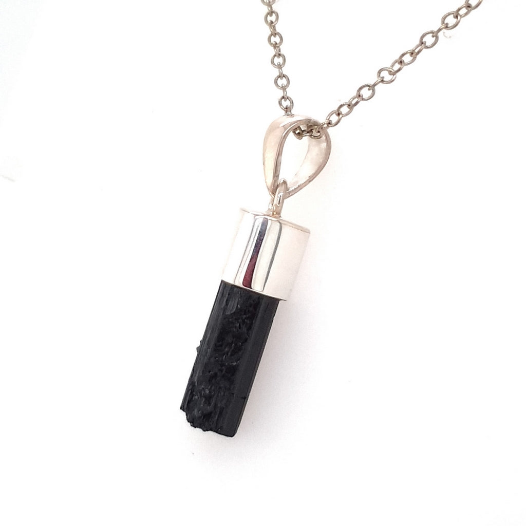 black tourmaline natural pendant