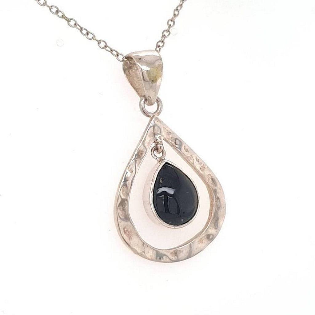 Tourmaline Pendant in Sterling Silver | Tourmaline Necklace