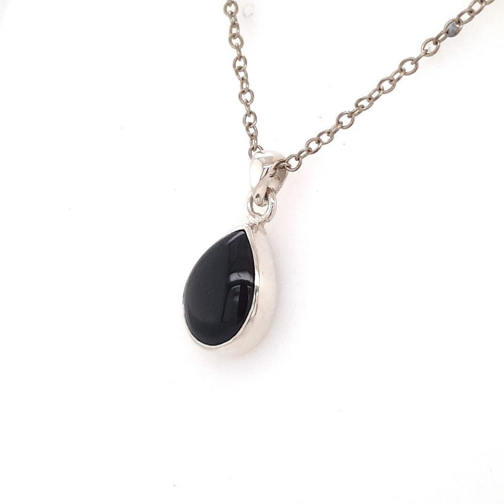 black tourmaline pendant