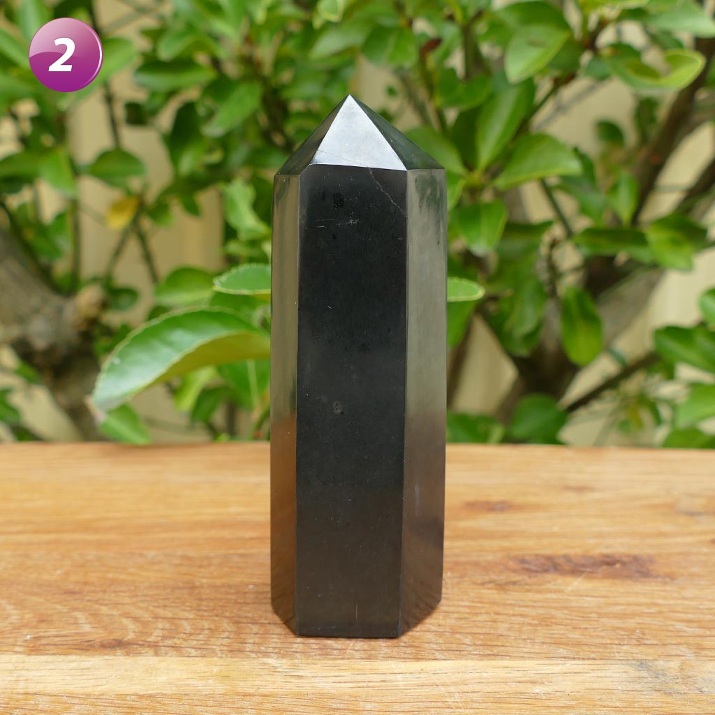 large black tourmaline points