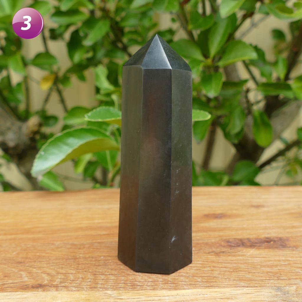 large black tourmaline points