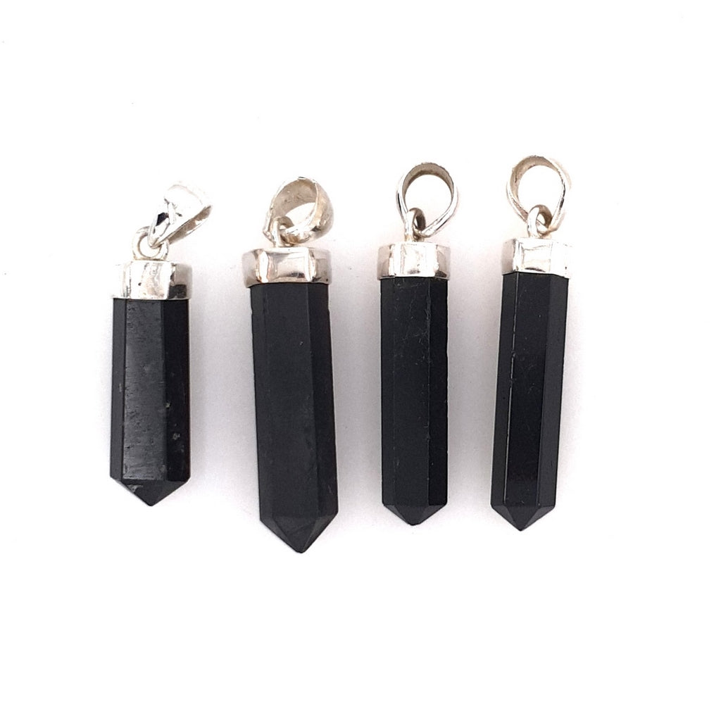 black tourmaline pendant