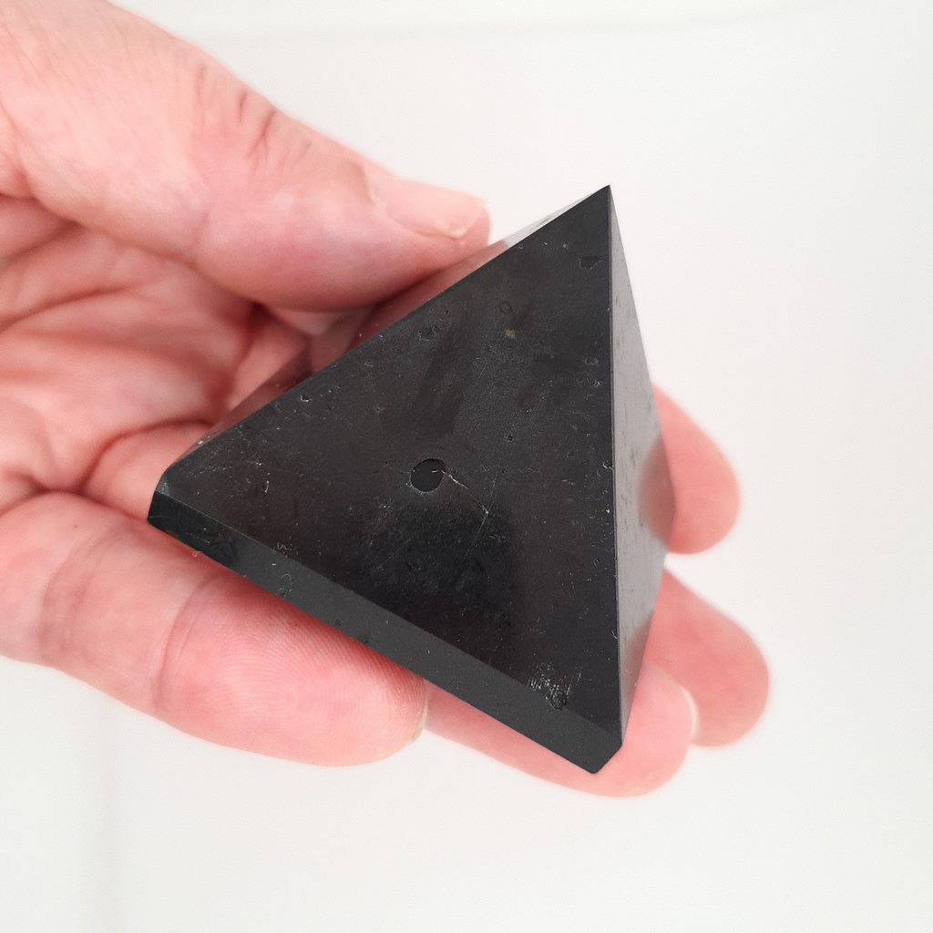 black tourmaline pyramids