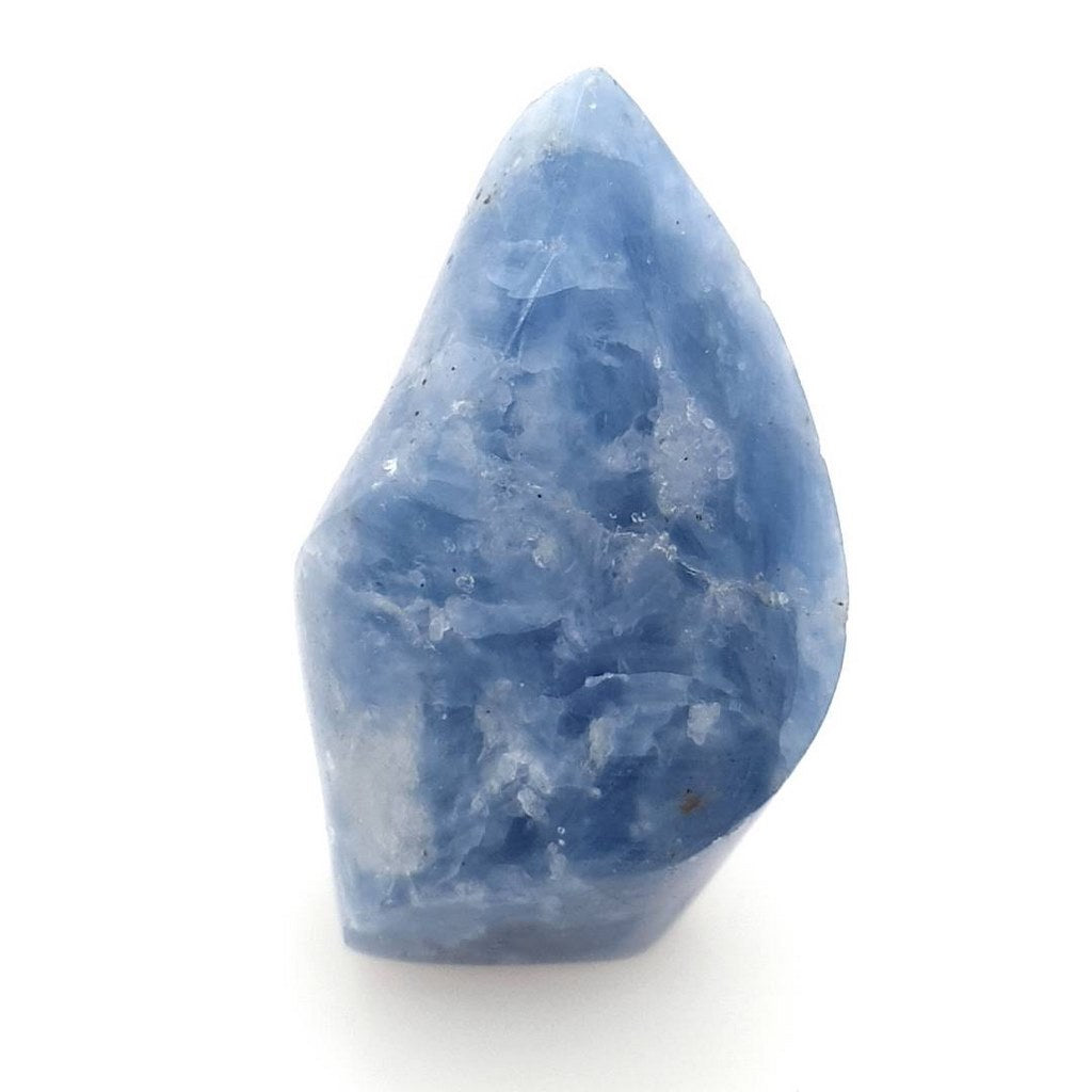 blue calcite flame