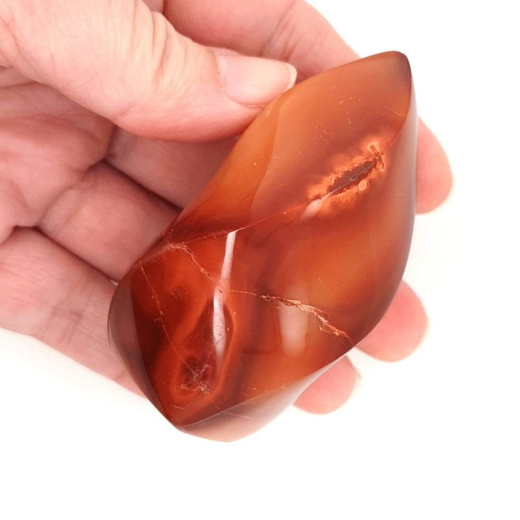 carnelian crystal flame