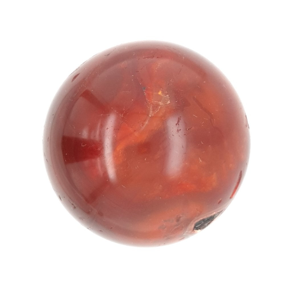 carnelian crystal sphere