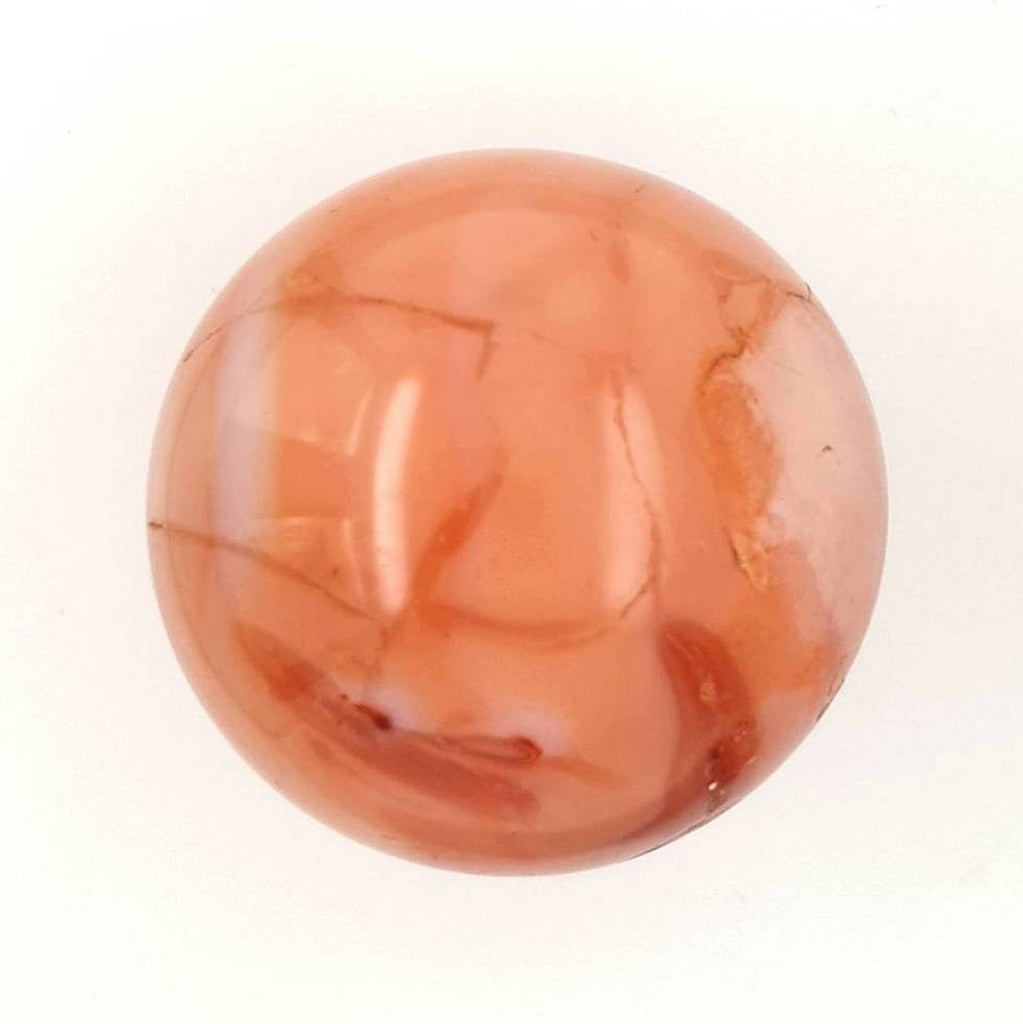 carnelian crystal sphere