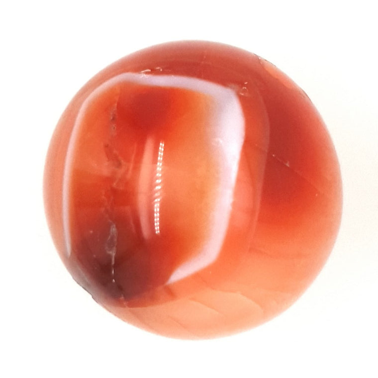 carnelian crystal sphere