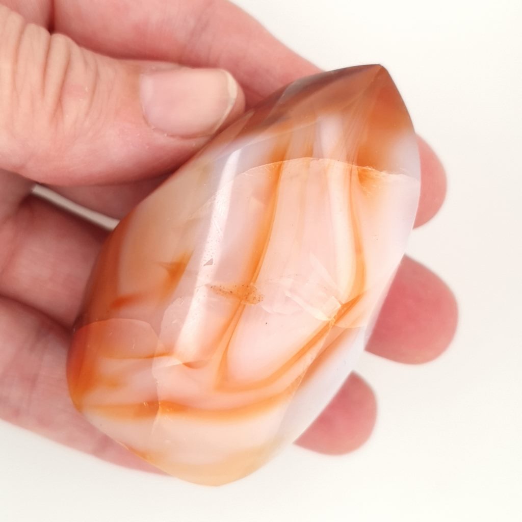 carnelian crystal flame