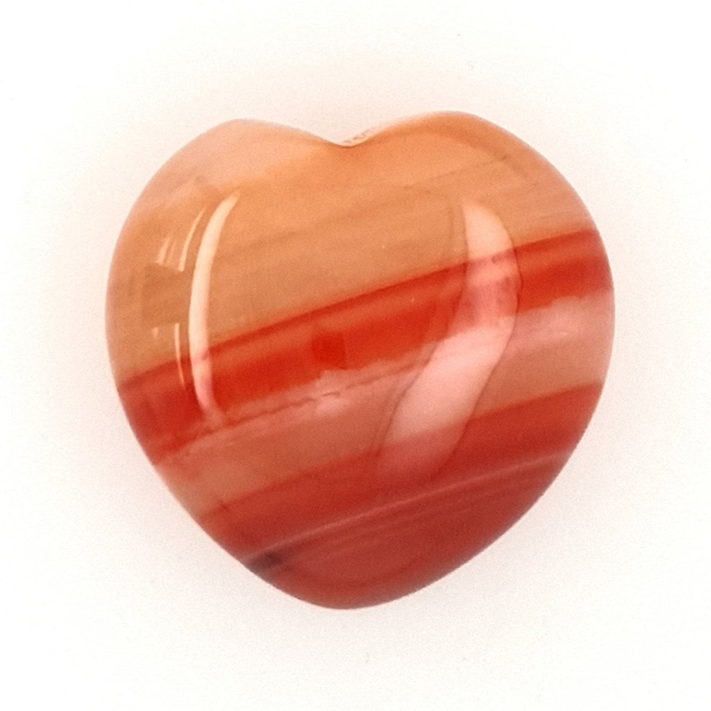 carnelian small hearts