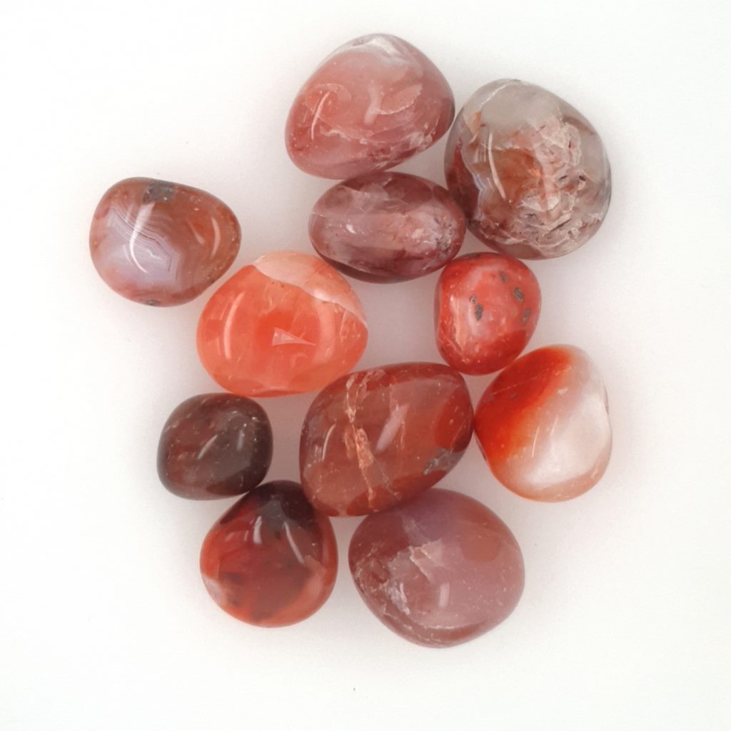 carnelian tumble stones