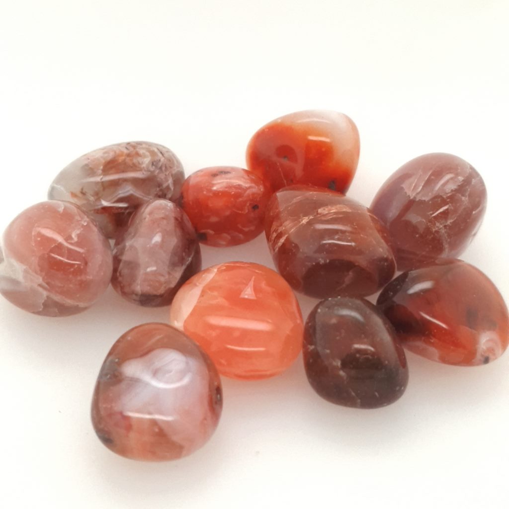 carnelian tumble stones