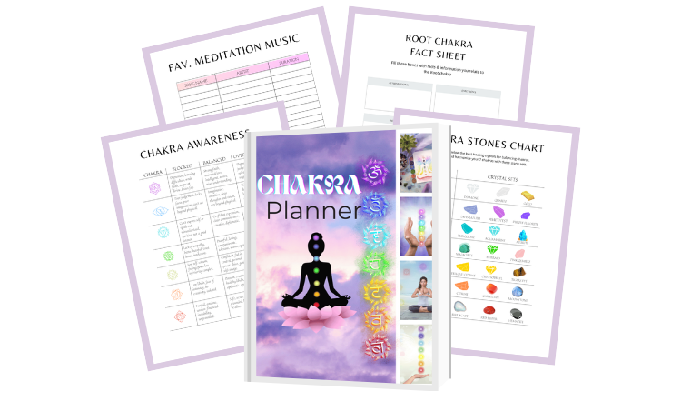 chakra planner digital download