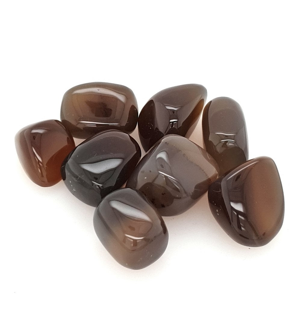 honey chalcedony tumble stones