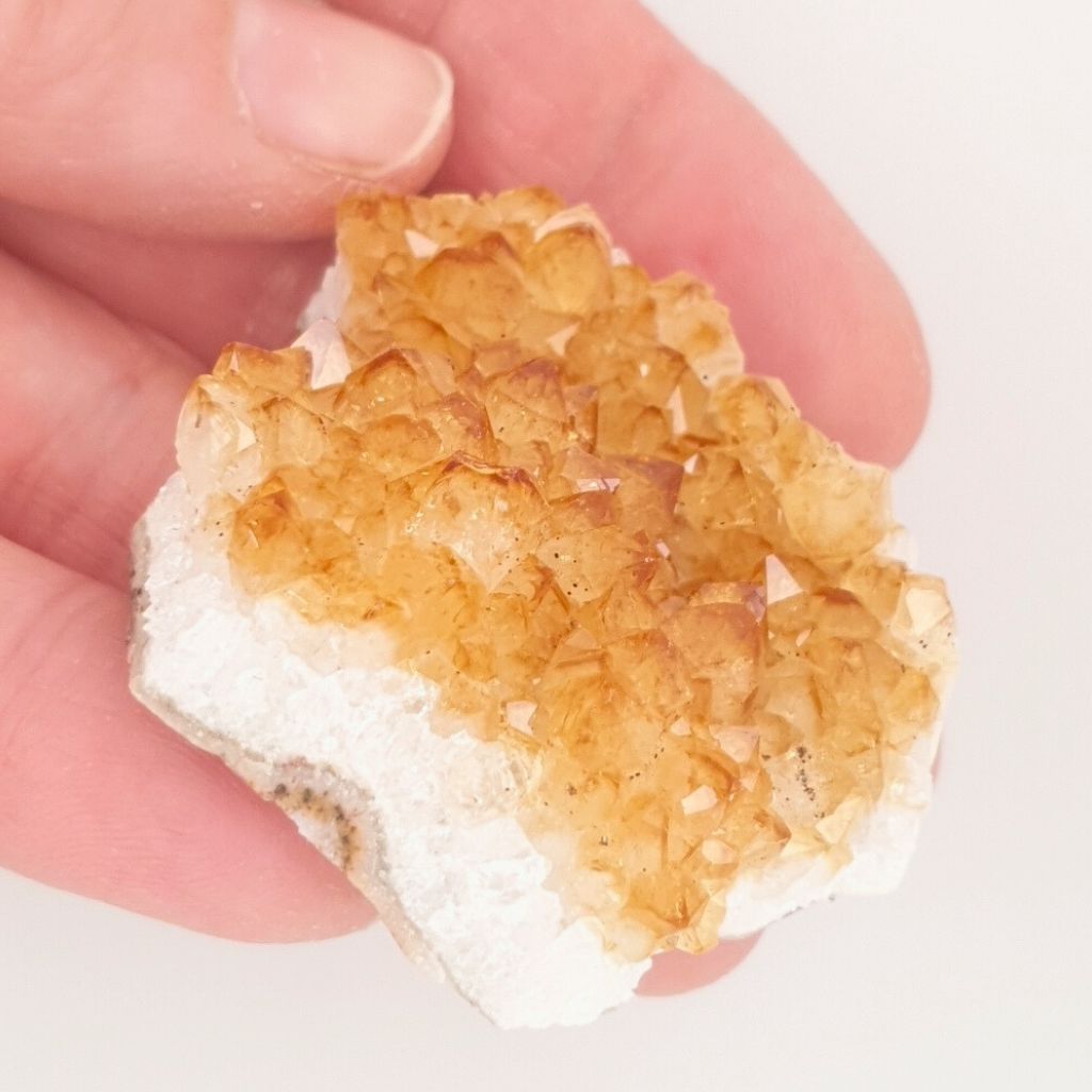 citrine Crystal cluster