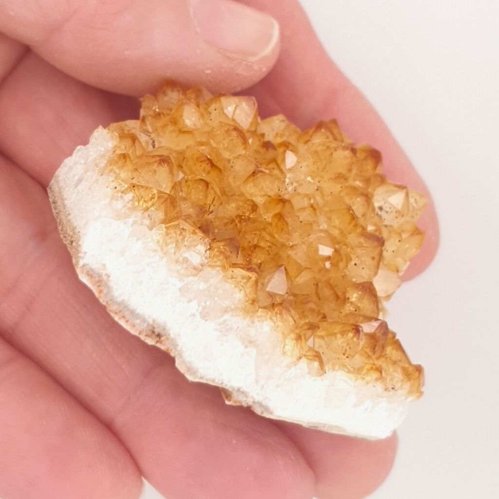citrine Crystal cluster