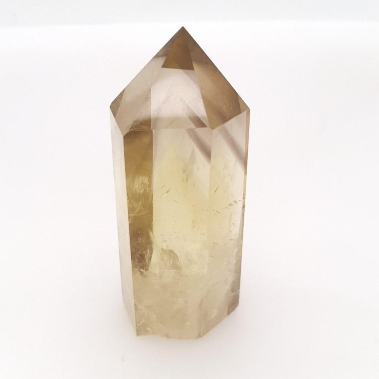 citrine natural polished point