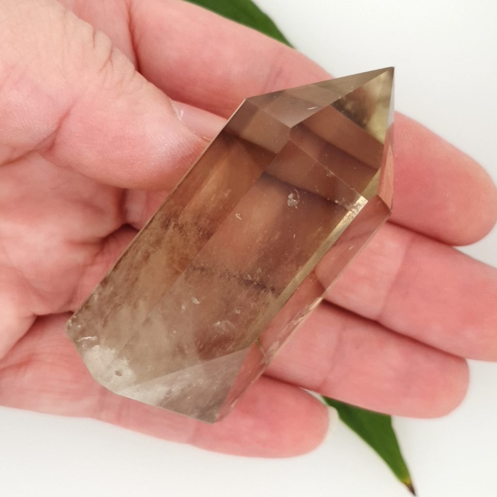 citrine natural polished point