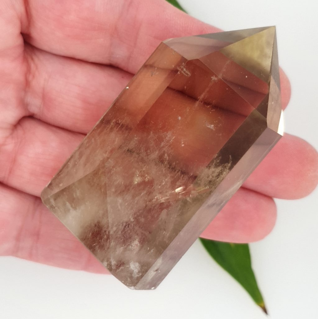 citrine natural polished point