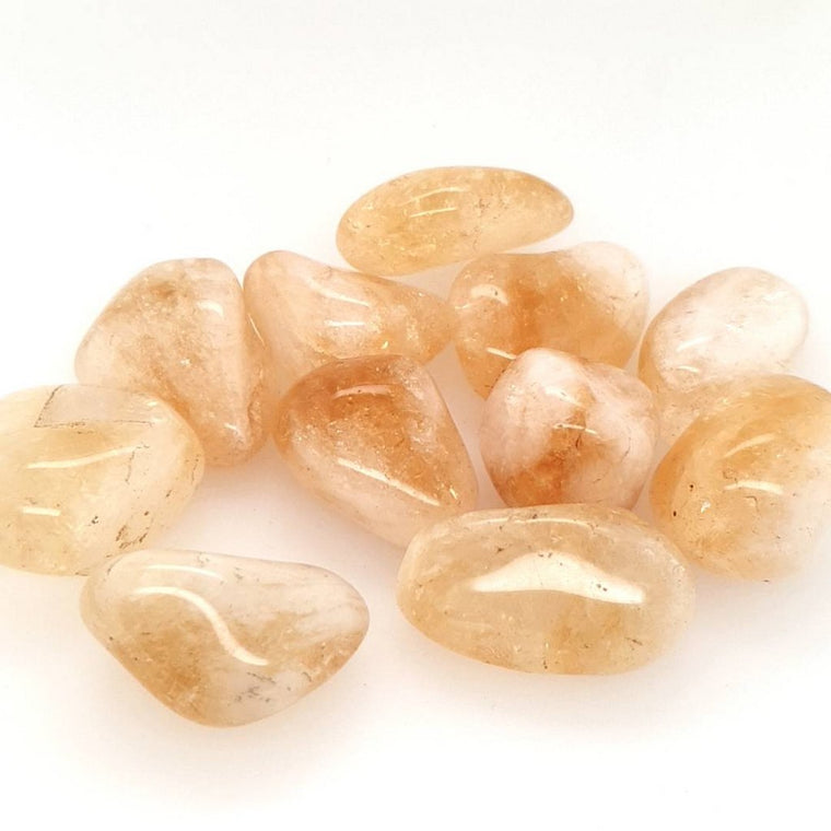 citrine tumble stones
