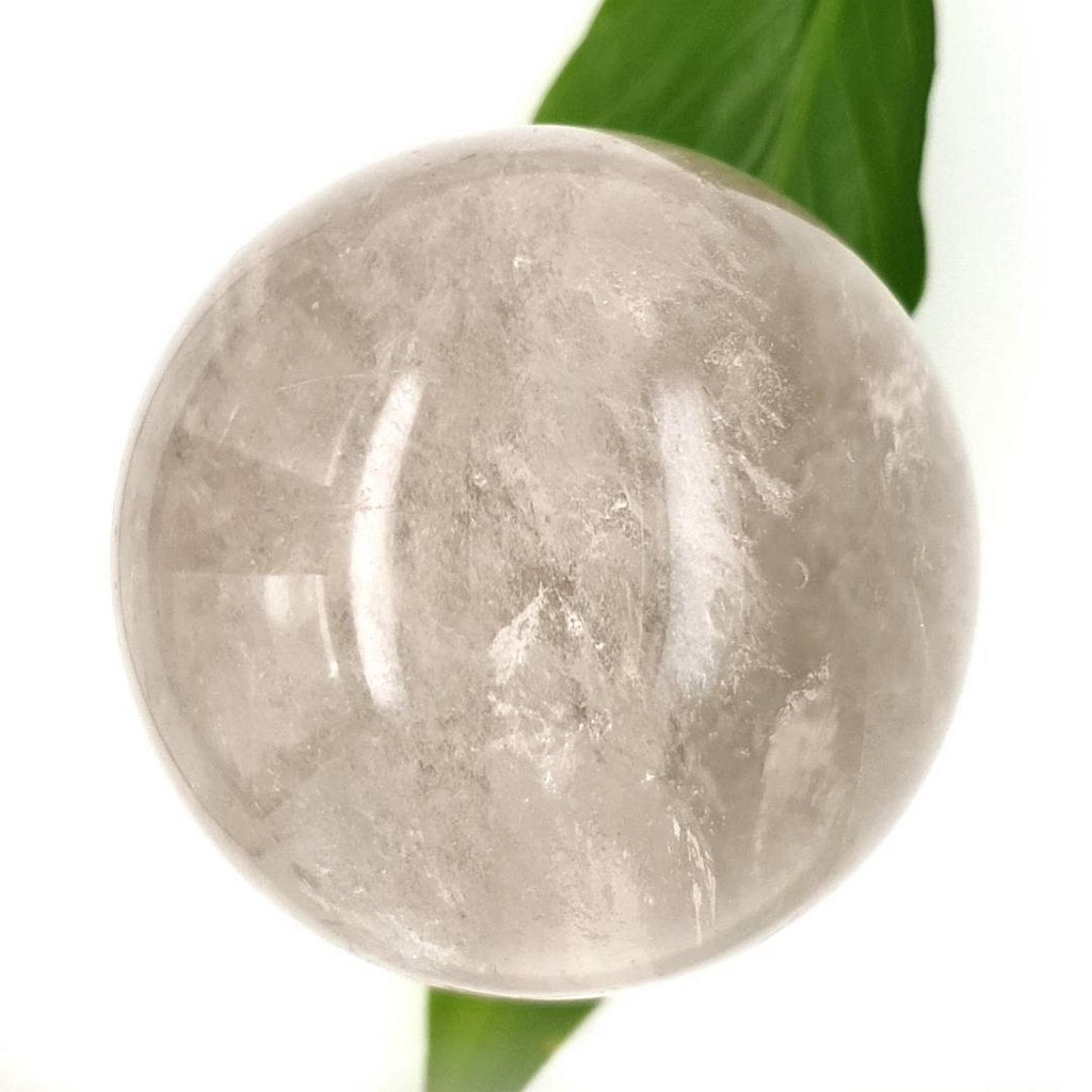 clear quartz crystal sphere ball