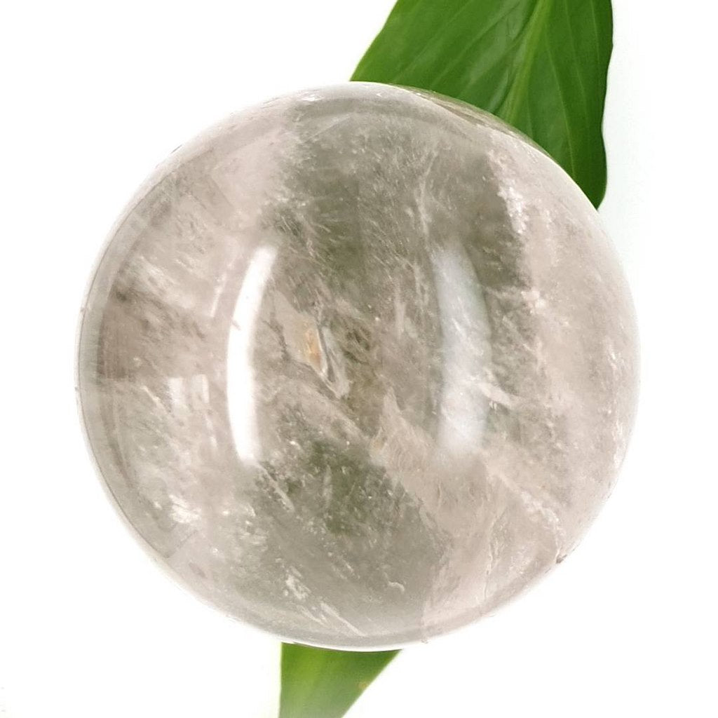 clear quartz crystal sphere ball