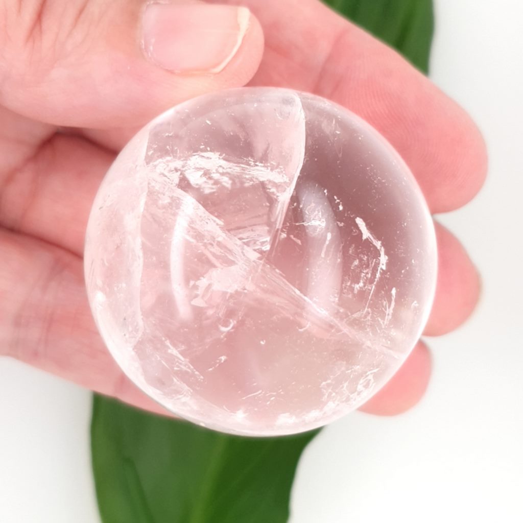 clear quartz sphere