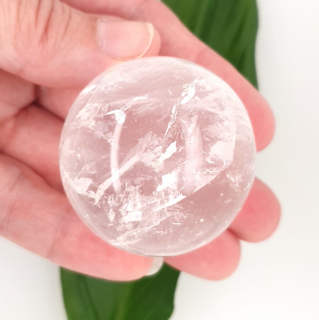 clear quartz sphere