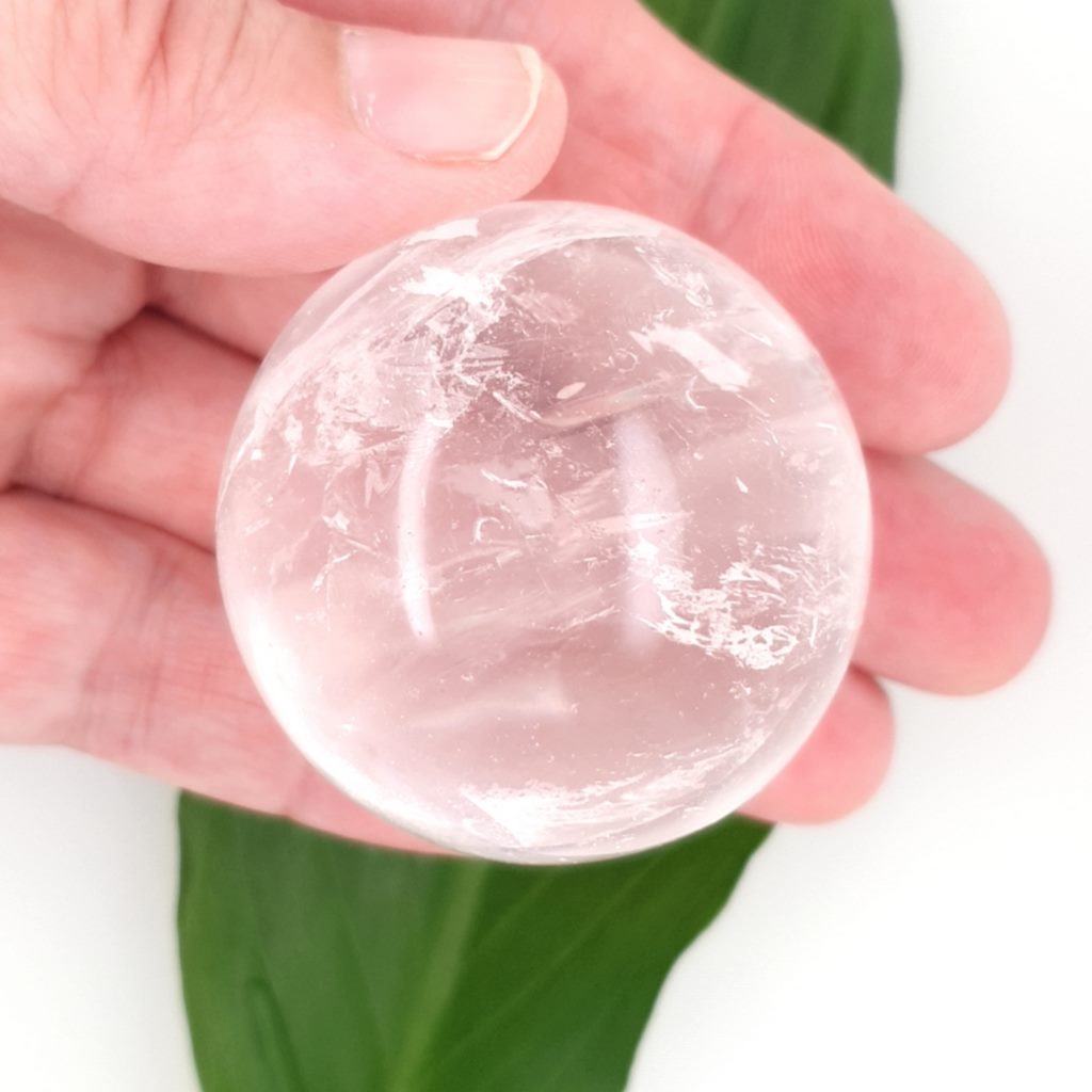 clear quartz sphere