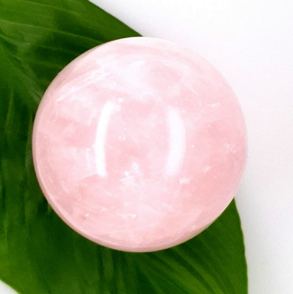 Rose Quartz Crystal Sphere - 220grams