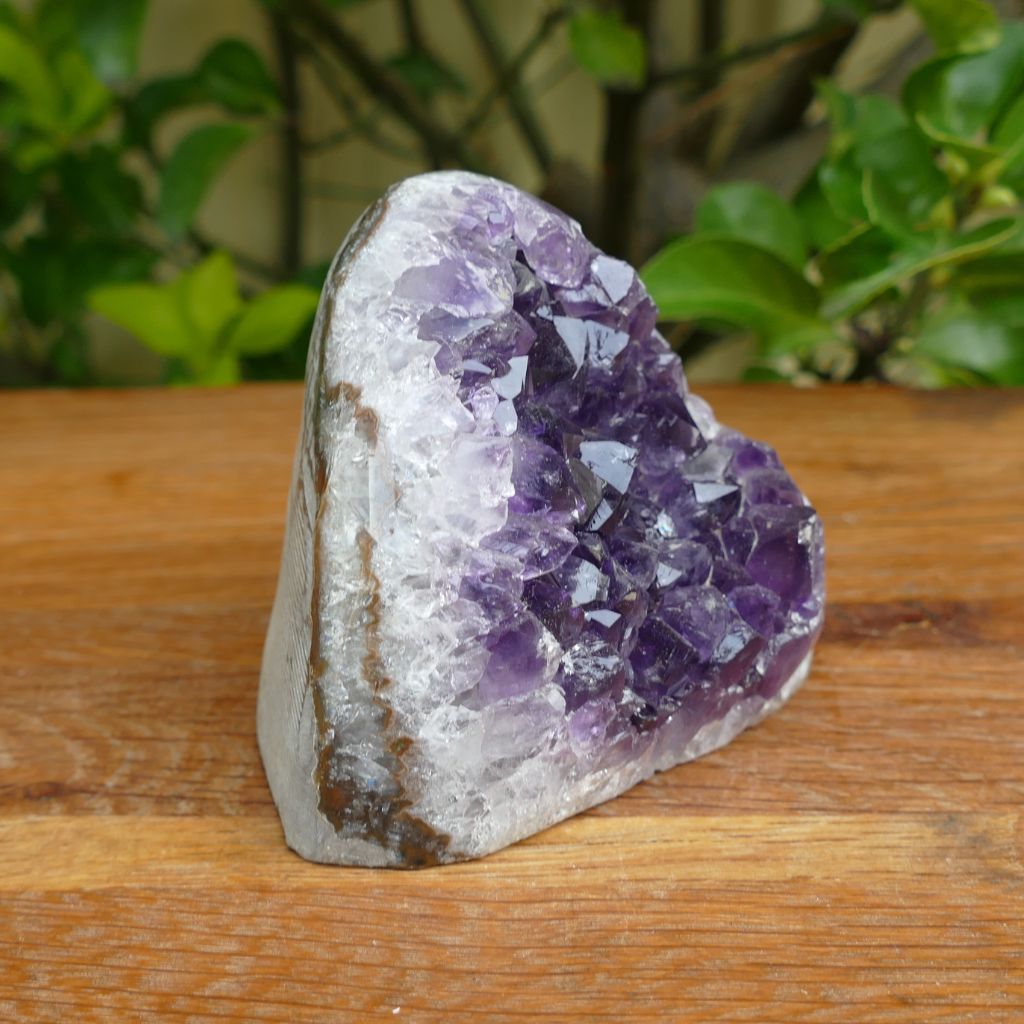 amethyst cluster cut base