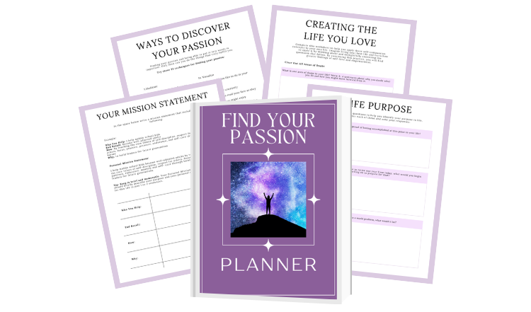 find your passion planner