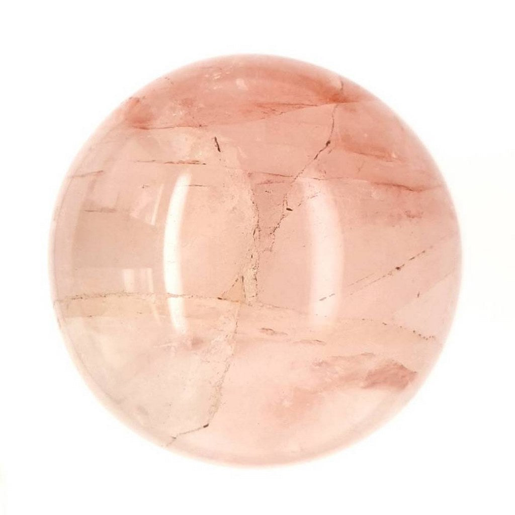 fire quartz crystal sphere