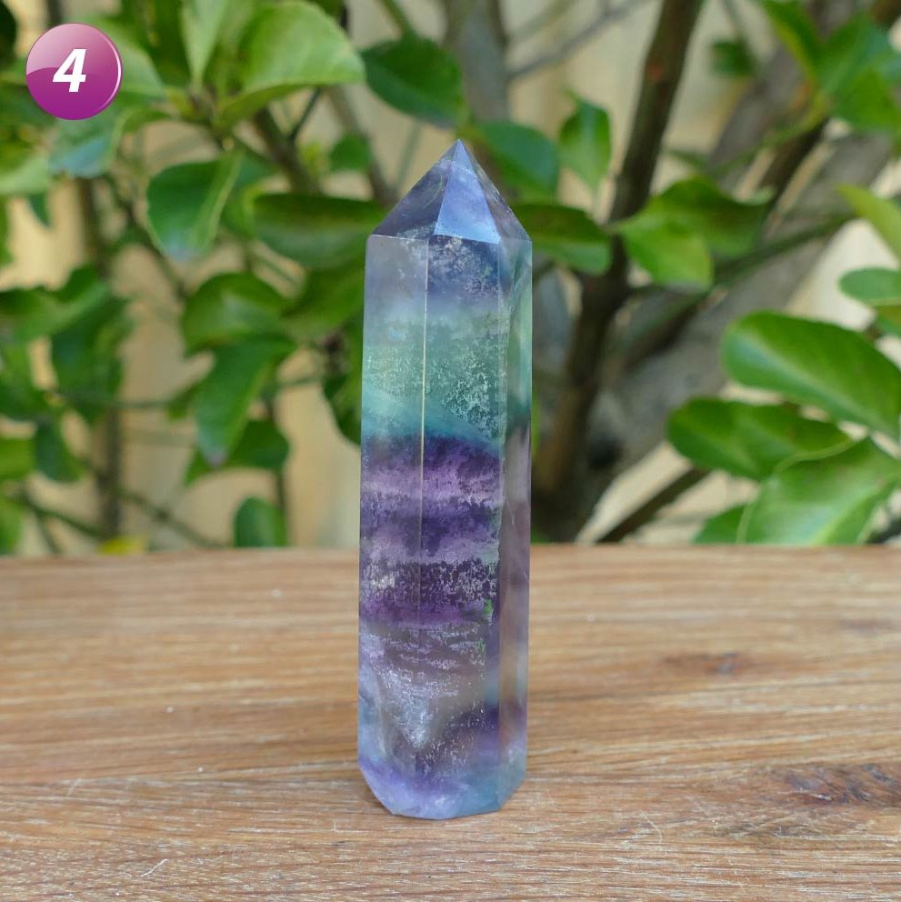 fluorite point crystal