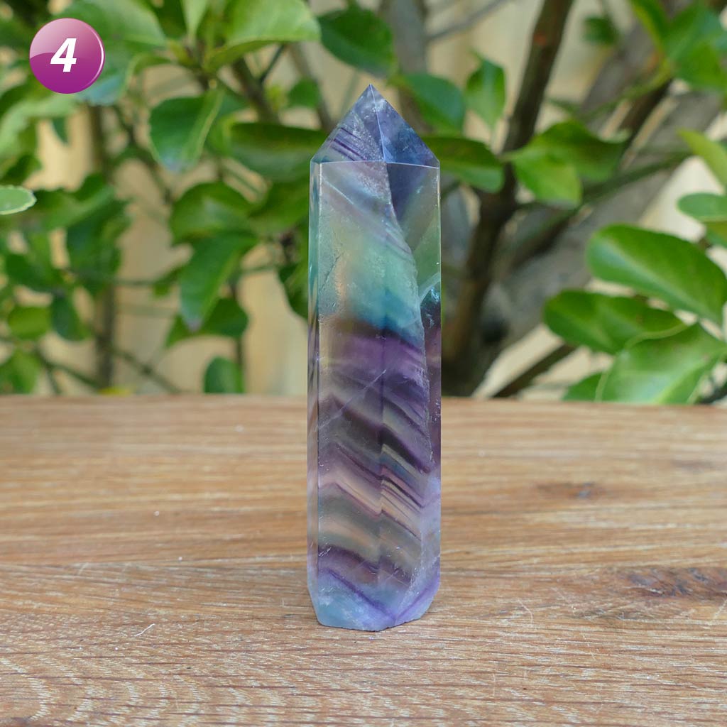 fluorite point crystal